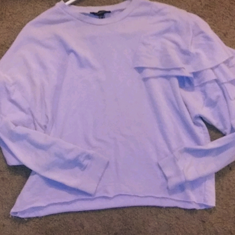 Asymmetrical sweatshirt